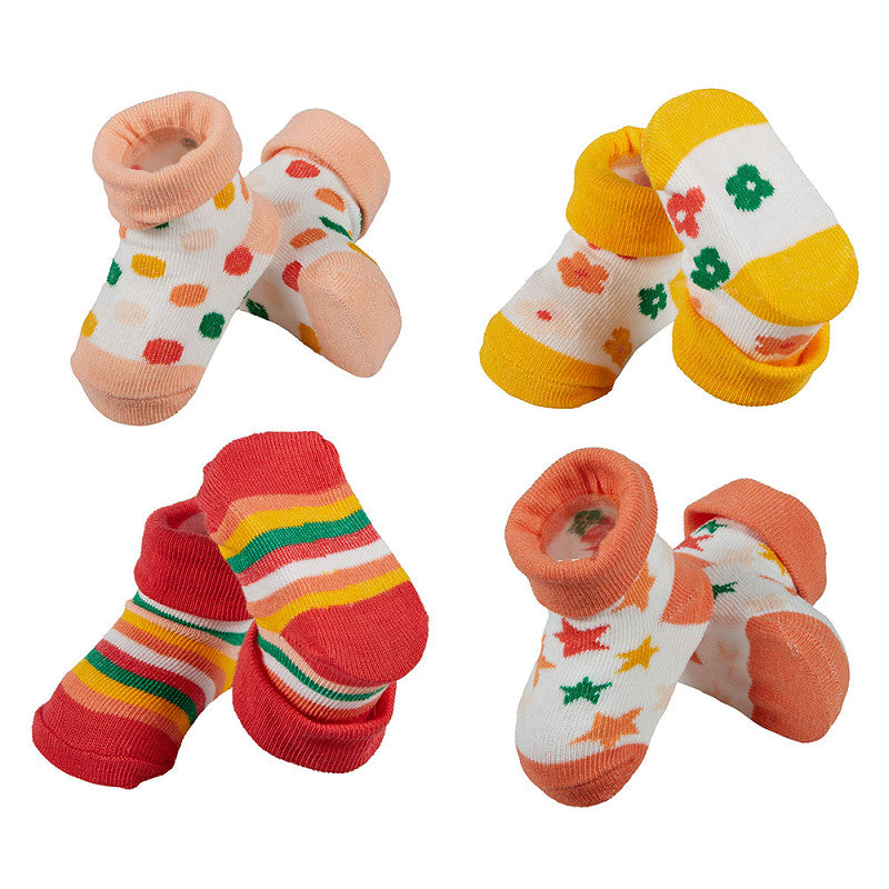 Apollo new born socks giftbox 4-pack