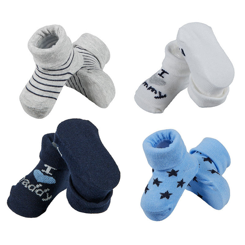Apollo new born socks giftbox 4-pack