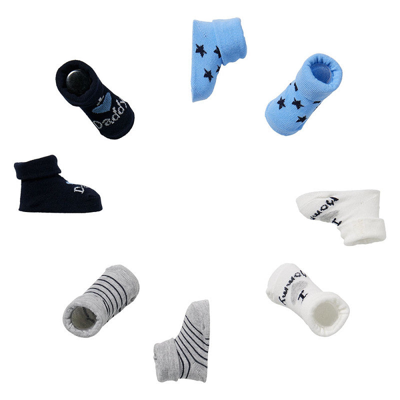 Apollo new born socks giftbox 4-pack