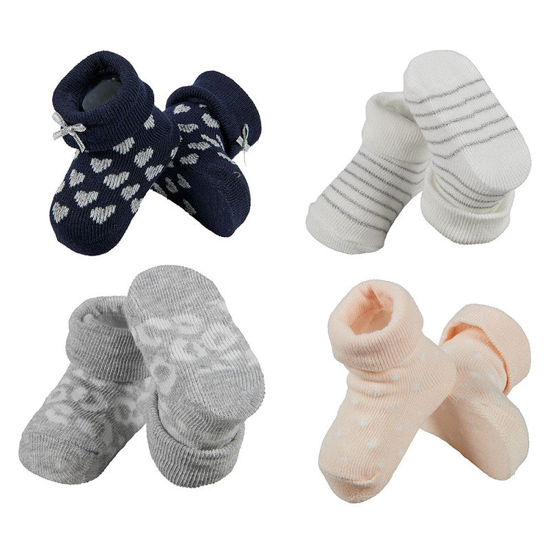 Apollo new born socks giftbox 4-pack