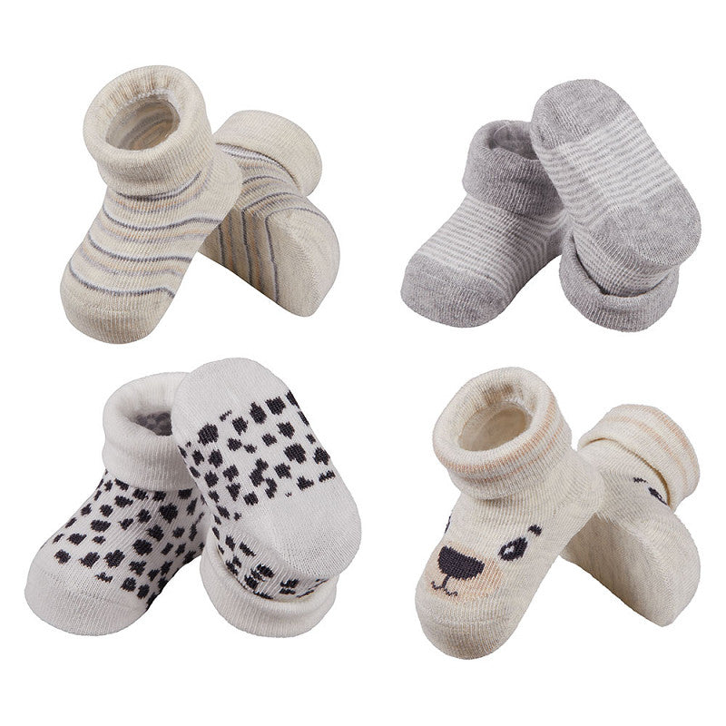Apollo new born socks giftbox 4-pack