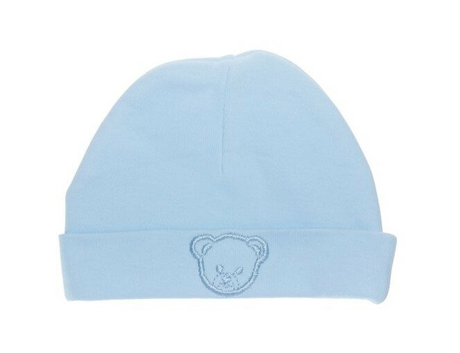 Hat round bear, blue