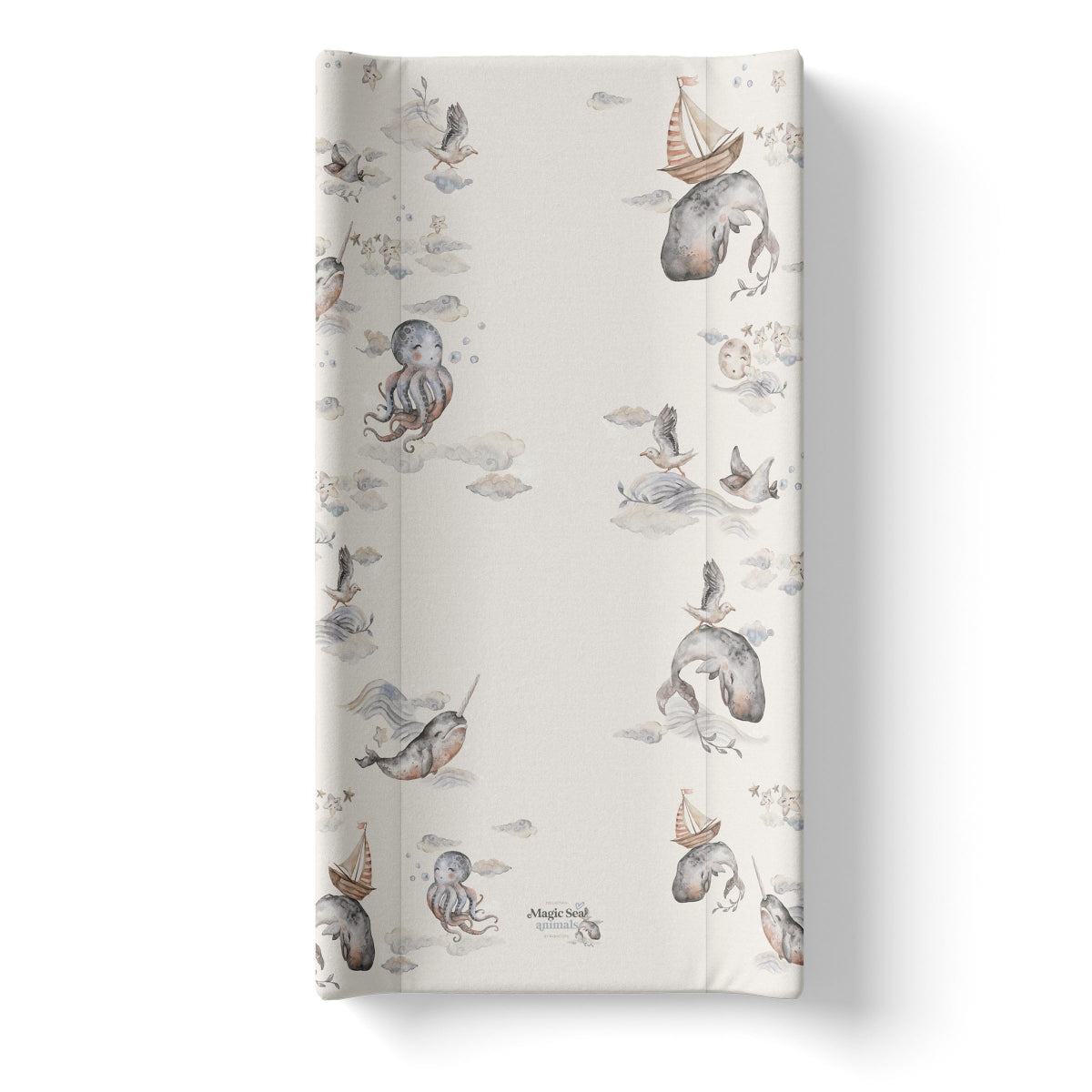 Reinforced Changing Pad - Magical Sea Creatures