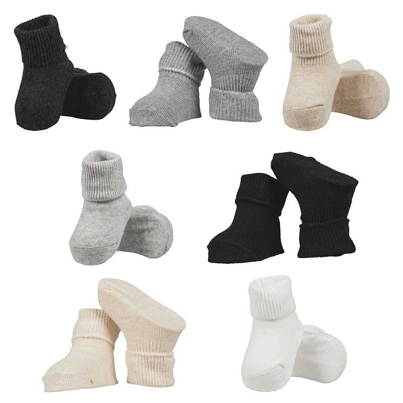 Apollo babies basic socks giftbox 7-pack