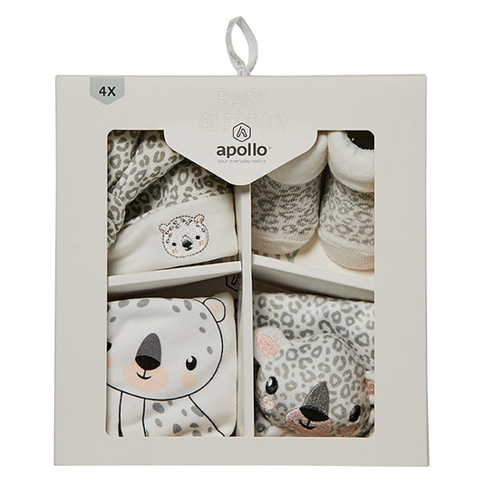 Apollo babies leopard giftbox