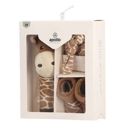 Apollo babies giftbox giraffe