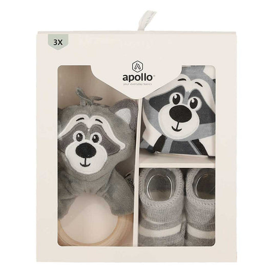 Apollo babies giftbox racoon