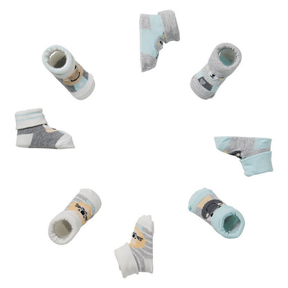 Apollo new born socks giftbox 4-pack