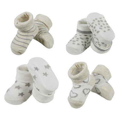 Apollo new born socks giftbox 4-pack