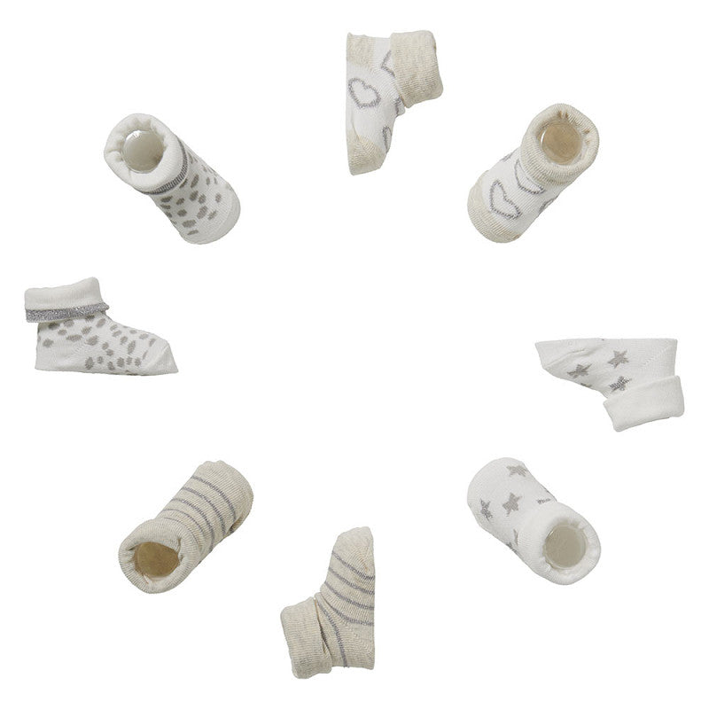 Apollo new born socks giftbox 4-pack
