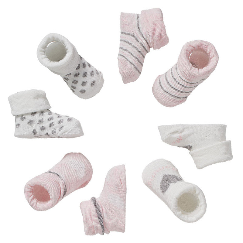Apollo new born socks gift box 4-pack