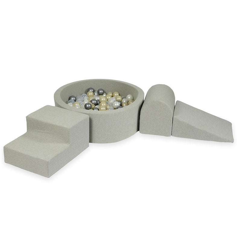 Moje. Foam Playset Cotton Light Grey