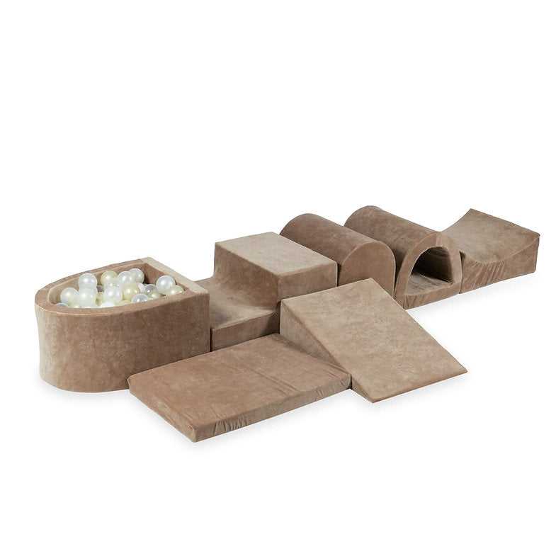 Moje. Foam Playset Soft Velvet Dark Beige