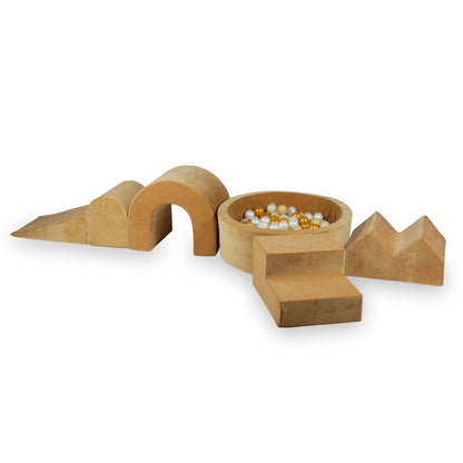 Moje. Foam Playset Soft Velvet Caramel