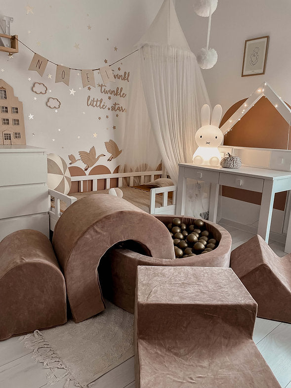 Moje. Foam Playset Soft Velvet Dark Beige