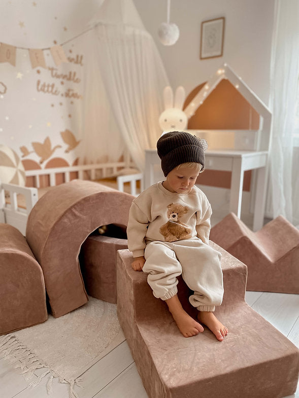 Moje. Foam Playset Soft Velvet Dark Beige