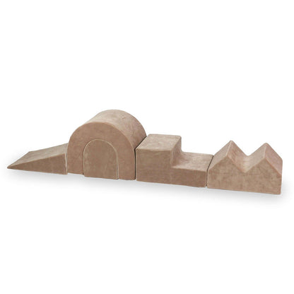 Moje. Foam Playset Soft Velvet Dark Beige