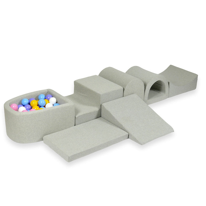 Moje. Foam Playset Cotton Light Grey