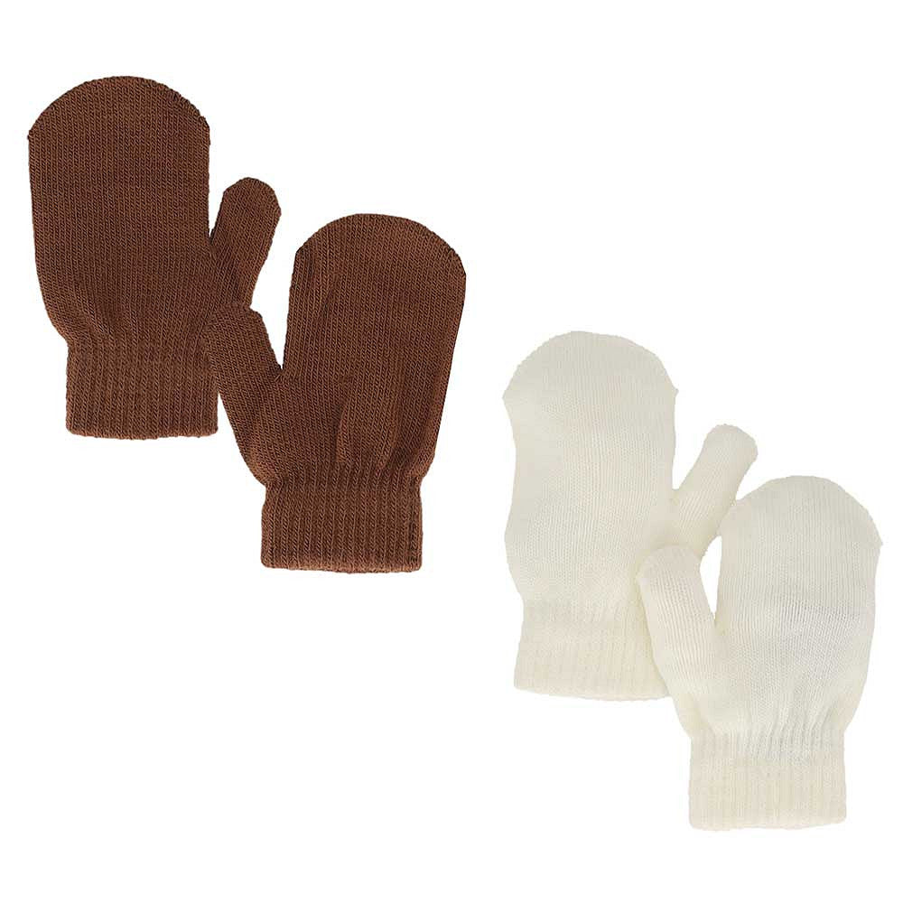 SARLINI BABY KNIT GLOVES 2-PACK