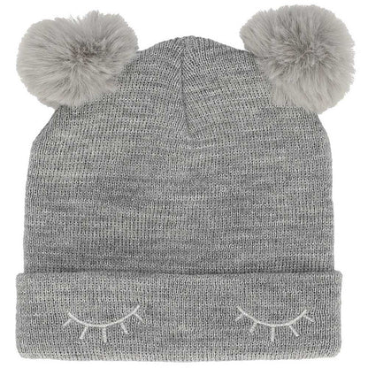 SARLINI BABY GIRLS KNIT HAT