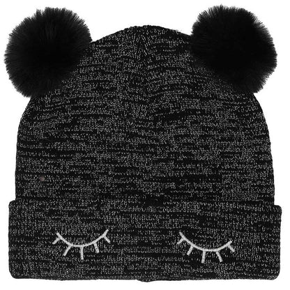 SARLINI BABY GIRLS KNIT HAT