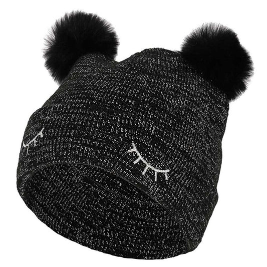 SARLINI BABY GIRLS KNIT HAT