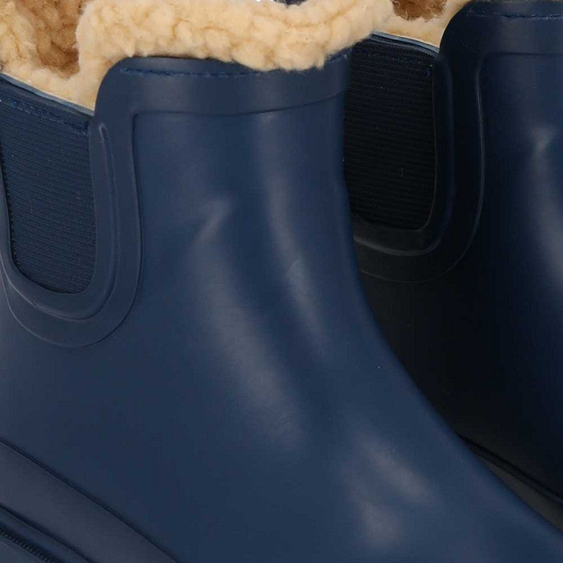 XQ KIDS RUBBER CHELSEA RAINBOOTS FUR