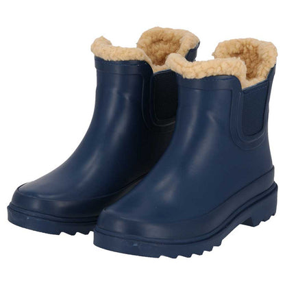 XQ KIDS RUBBER CHELSEA RAINBOOTS FUR