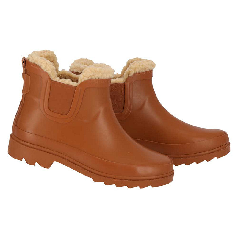 XQ KIDS RUBBER CHELSEA RAINBOOTS FUR