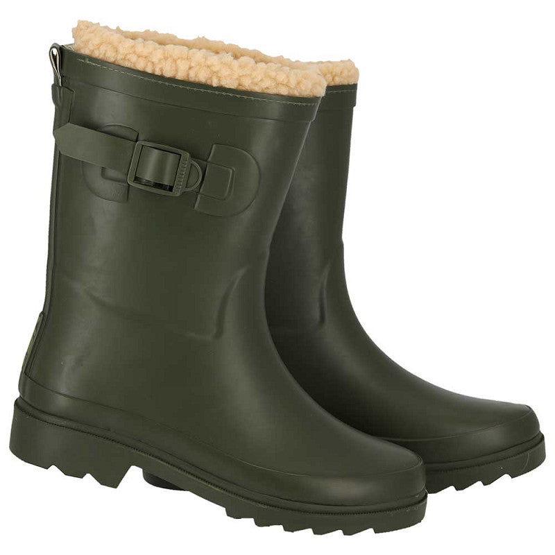 XQ KIDS RUBBER RAIN BOOTS FUR