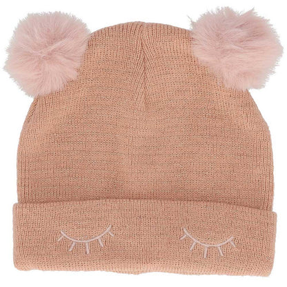 SARLINI BABY GIRLS KNIT HAT