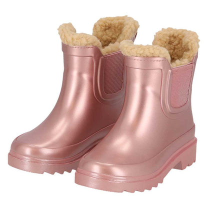 XQ KIDS RUBBER CHELSEA RAINBOOTS FUR