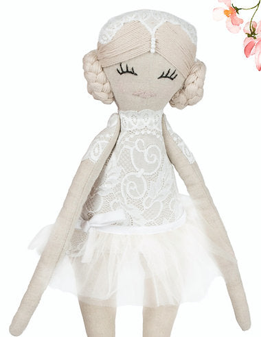 Linnen Pop Ballerina Blond