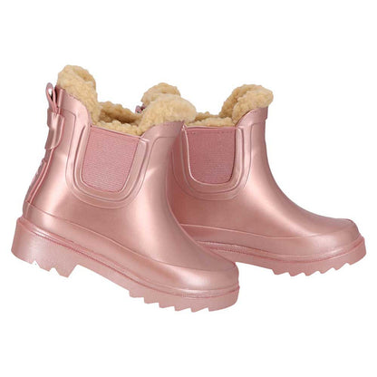 XQ KIDS RUBBER CHELSEA RAINBOOTS FUR