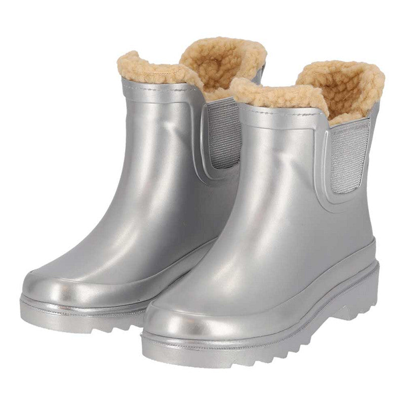 XQ KIDS RUBBER CHELSEA RAINBOOTS FUR