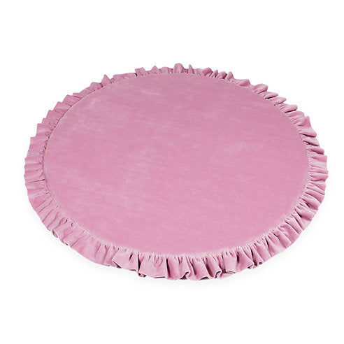 Moje.Speelmat met ruches Rond 100cm SOFT VELVET