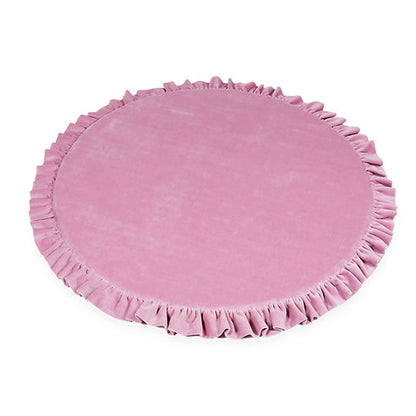 Moje.Speelmat met ruches Rond 100cm SOFT VELVET