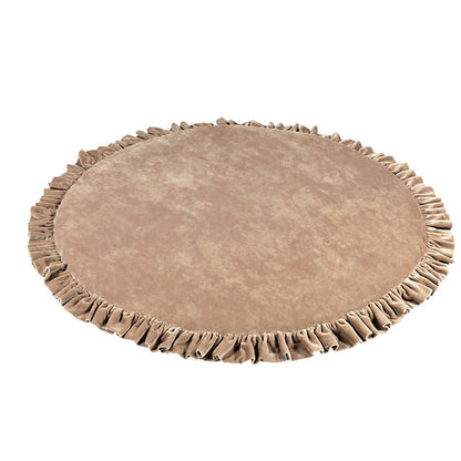 Moje.Speelmat met ruches Rond 100cm SOFT VELVET